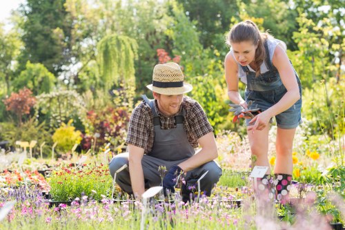 Community gardening event in Purley